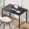 EUREKA ERGONOMIC 39 Inch Small Black Home Office Computer Desk,