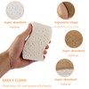 FWEEK Pack of 12 Washing Up Sponge, Sustainable, Natural Reusable