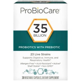 Probiotic - 35 Billion CFUs - Supports Digestive Health (30 Vegetable Capsules)
