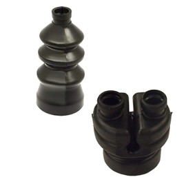 RAParts Gear Shift Boot Set 1694126M3 1694127M3 Fits Massey Ferguson Tractors 360 362 375 390 398