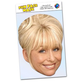 Party People 1 x Barbara Windsor - Celebrity Face Mask - Ready To Wear - Barbara W