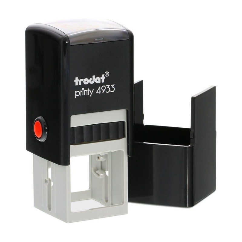 Trodat Printy 4933 Teacher Stamp "Brilliant" – Self Inking, Orange