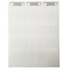 HellermannTyton TAG9L-105 Laser Tag Self-Laminating Label, 1.0" X 0.75" X 2.25", 28 Per Sheet, Polyester, White (Pack of 1000)