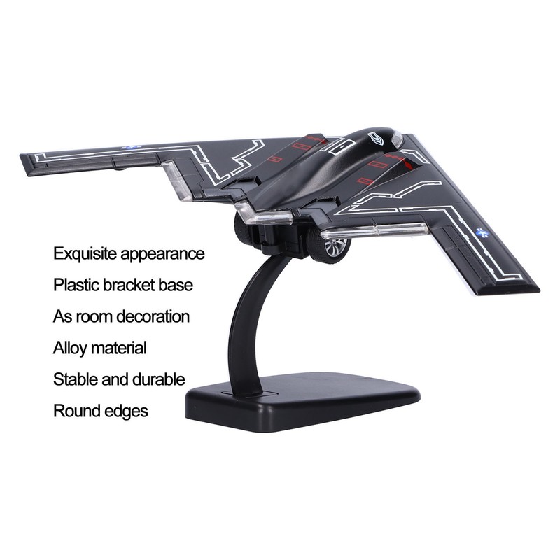 B2 Metal Fighter Plane Model Military Airplane Model Pull Back