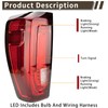 MiKaFex Tail Light Assembly Compatible With 2019-2024 GMC Sierra 1500/2500