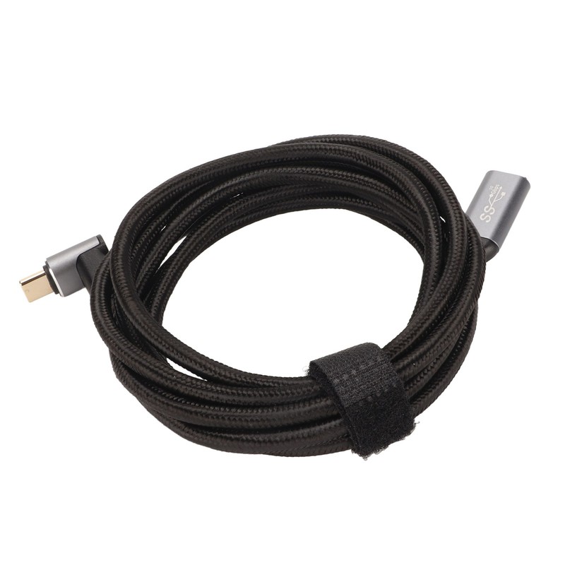 USB C 3.1 Male to Female Cable PD100W Fast Charging