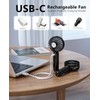 RNKRUN Mini HandHeld Portable Fan, Small Personal Battery Operated Fan