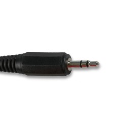 CableStop® 15cm Stereo 3.5mm Jack to Twin Mono Red White Splitter Audio Cable Adapter