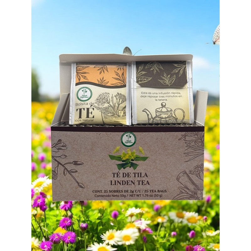 Té de Tila (Linden Tea) – 100% Natural, Vegan |