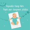 Baby Works - Disposable Change Pads, Waterproof & Leak-Proof Changing