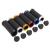 Palmy Sports PS-G218 Double Ring Grip, Short Type, Φ0.9 x 3.7 inches (22.2 x 95 mm), Black/Gold