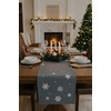 KAMACA Table Runner 40 x 150 cm with Filigree Embroidery