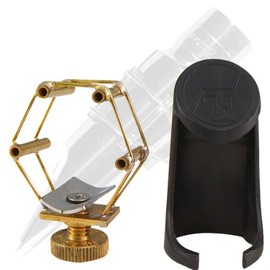 FRANCOIS LOUIS ULTIMATE - GOLD PLATED (TAILLE XL) Saxophones Alto saxophone ligature