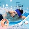 Swimming Headband for Adults - 2 Pairs Waterproof Ear Plugs