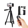 Phone Tripod Adjustable Aluminum Lightweight Smartphone Tripod Camera Tripod