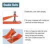 Doppy 2Pcs Tractor Bucket Edge Protector, 3/8'' Thick Snow Skid