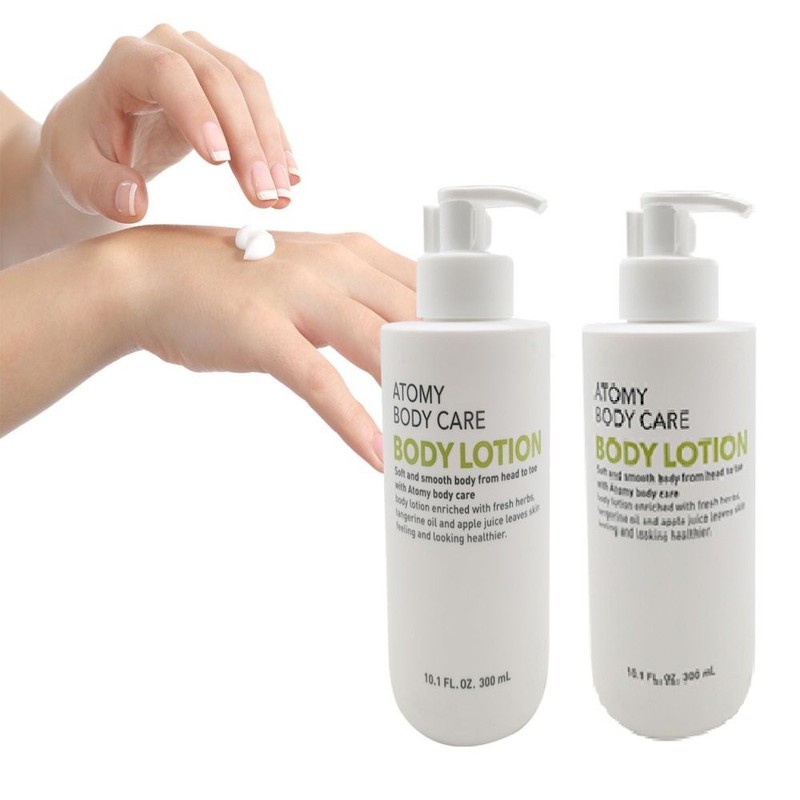 Atomy body lotion 300ml *2 units/body cream / 애터미 바디로션