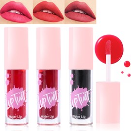 HOUSN 3 Pcs Matte Liquid Lipstick Set, Durable Waterproof Liquid Lip Gloss, Long Lasting Non-Stick Cup Lip Gloss Matte Lip Makeup Gift for Women Girls (04, 05, 06)