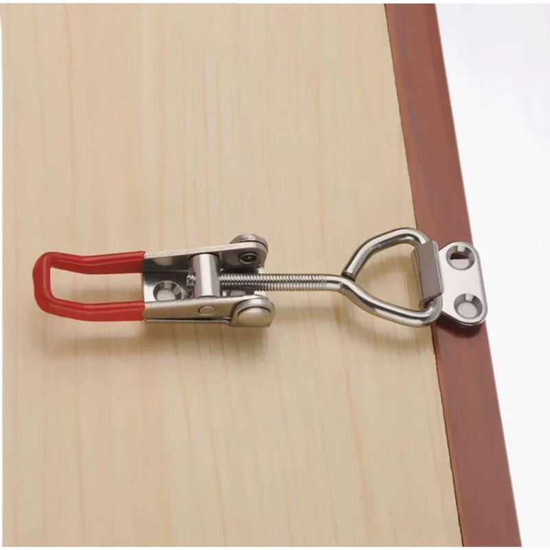 102mm Adjustable Toggle Clamp, 2Pcs Stainless Steel Toggle Clamp, Quick