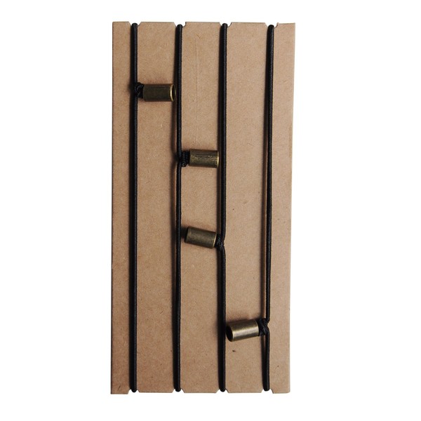 Travel Diary - 12.5 x 9 cm - Elastic Bands