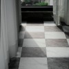 Checkered Peel and Stick Vinyl Flooring Roll – 15.7"x 236"