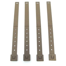 Tactical Tailor Malice Clips (4 to a Pack) (Coyote, Long (5 Inches Folded))