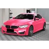 20"x60" (1.6FTx5FT) Matte Metallic Satin Pearl Pink Vinyl Wrap Auto