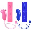 LeonDesigns Wii Remote Controller und Nunchuck Controller für Wii U,