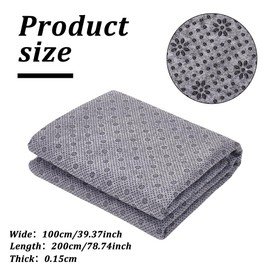 FINGERINSPIRE Non Slip Final Backing Cloth 1x2m Primary Tufting Cloths Backing Fabric with Plum Blossom Pattern Non Slip Rug Pads for Tufting Vinyl Primary Tufting Cloth for Carpets Rug Tufting