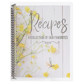 Recipe Book to Write in Your Own Recipes | Recipe Binder | Family Recipe Book Binder | Blank Recipe Books to Write In | Blank Cookbook | Blank Recipe Book | Recipe Journal | 8.5" x 11" Recipe Notebook