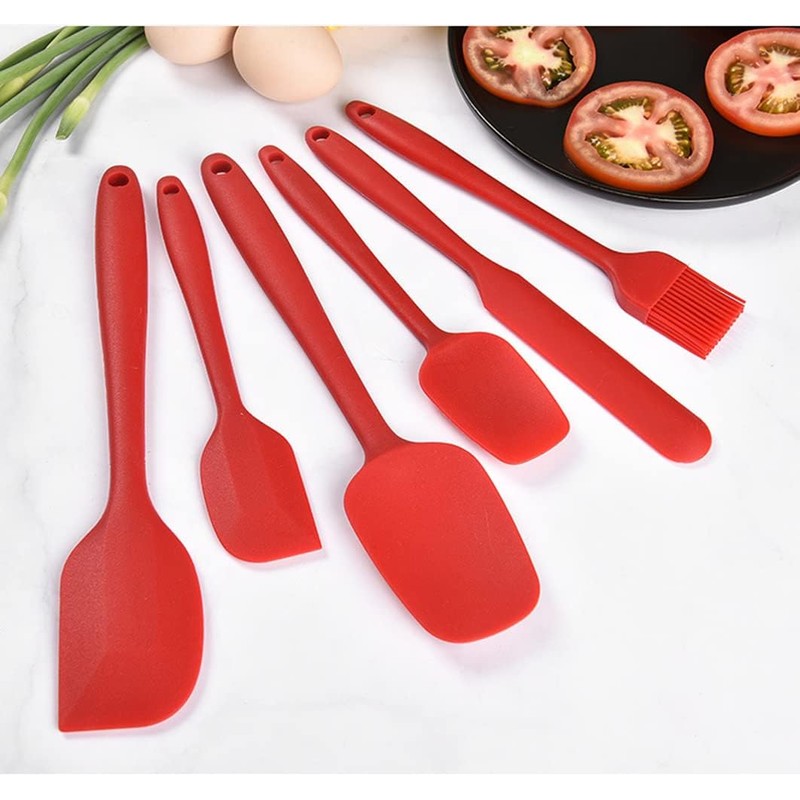 PUBAMALL 6 Piezas Juego de Espátulas de Silicona, para utensilios