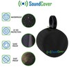 Black Waterproof 600D Marine Wake Tower Speaker Covers – Large