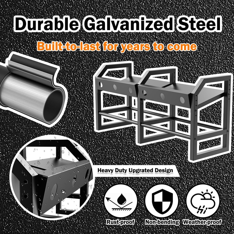 BUYYAH 6 Feeding Ports Portable Bottle Rack, Lamb Bottle Holder,