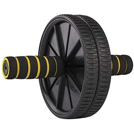 Wheel Roller Abdominal Wheel Kit Fitness Core Roller Wheels Machine with Knee Pad and Soft Handles Ab Roller Wheel for Men Women Home Gym (Color : B)