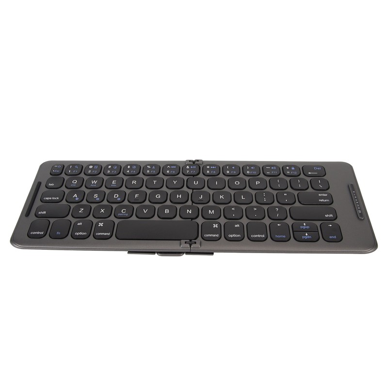 Foldable Bluetooth Keyboard 2 Fold Wireless Keyboard 3 Channel for