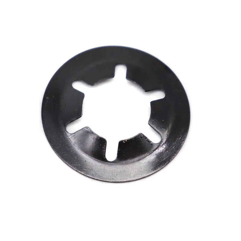 260pcs[9 Sizes] Black Starlock Internal Tooth Lock Washers Assortment Kit,