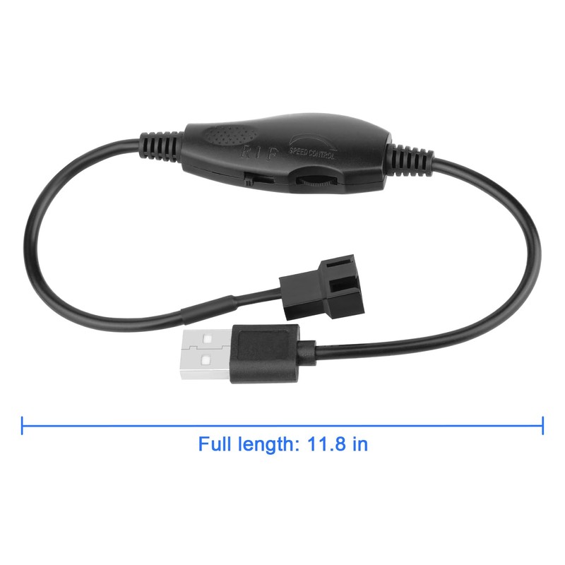OwlTree 2 Pack USB 5V to 12V 4 Pin Fan