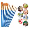 YIHUALE Acrylic Paint Brush, Multi-purpose, Face Brush, Nylon Paint Brush,