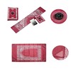 HTUK Portbale Travel Prayer Mat With Compass Pocket Sized Carry