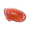Horze Flexible Large Rubber Curry Comb - Red