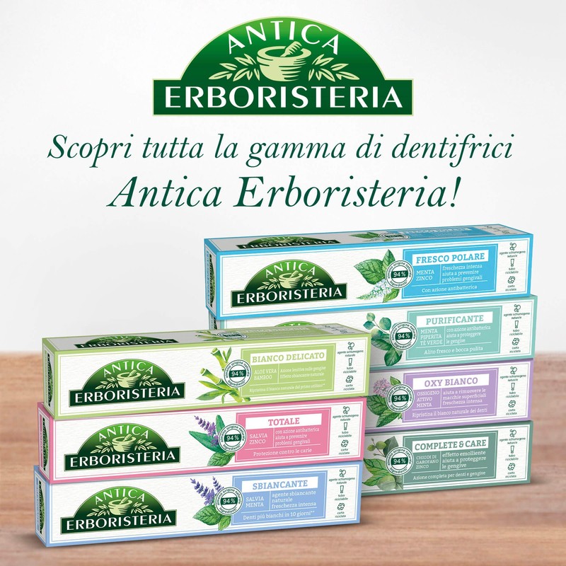 Antica Erboristeria, Zahnpasta, 1 x 75 ml Polare Frische