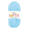 Hello Softie Blanket Yarn 100g - Ice Blue