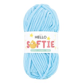 Hello Softie Blanket Yarn 100g - Ice Blue