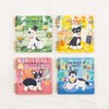 Nakabayashi Swing Logical W Ring Notebook, GentleDogs, B6 Square/Graph 0.2