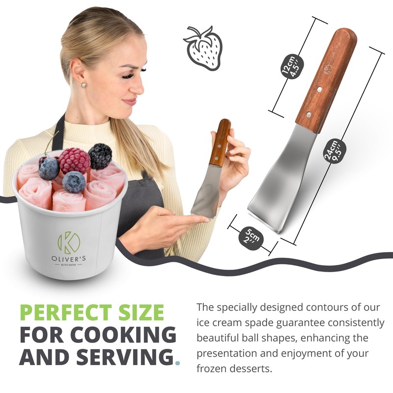 Oliver's Kitchen ® Ice Cream Scoop & Spade - Create