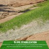100% Biodegradable Erosion Control Blanket - Straw/Coconut Erosion Control Blanket,