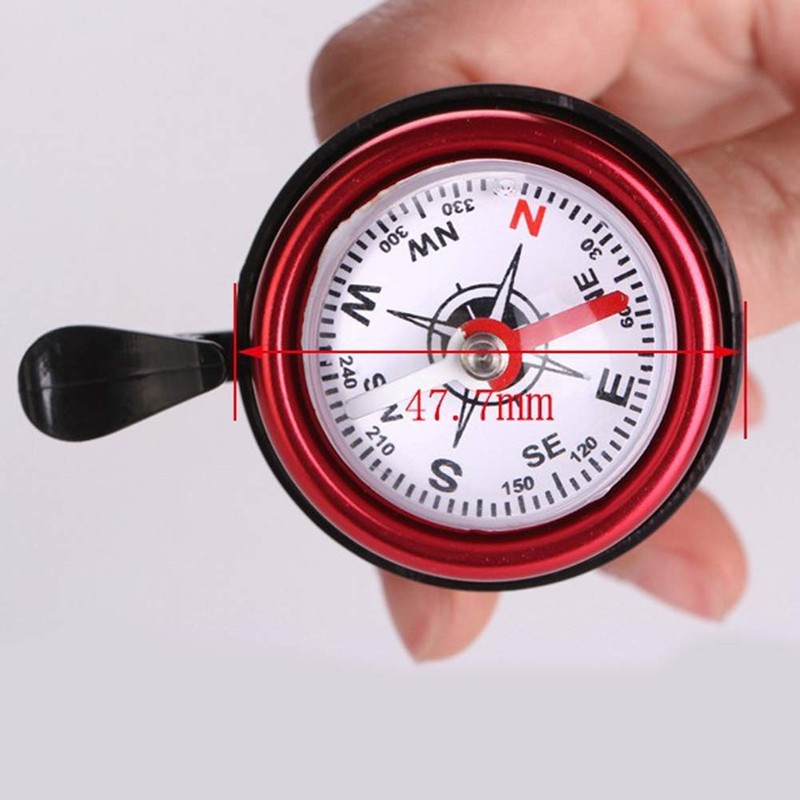 Calayu Bicycle Bell Bicycle Compass Bicycle Handlebar Ring Bell with