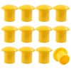 Litoexpe 12 Pcs Mushroom Rebar Cap, Plastic Reinforced Protective Cap