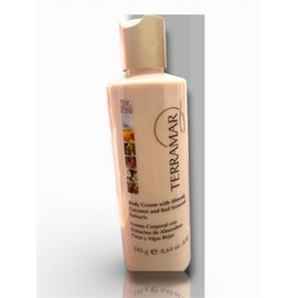 Terramar Crema Corporal con Extractos de Almendra, Coco y Algas Rojas, 245g, 8.64 oz + Regalo Sorpresa