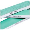 Modelcraft PAB1000 Extra Flexi Slim-Line Sanders x3, Green & White,